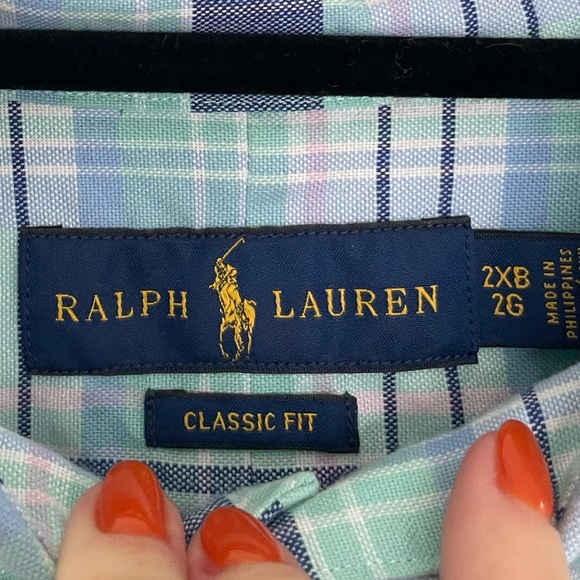 Ralph Lauren Button-Down shirt PLAID - Picture 2 of 3